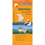 546 Sydöstra Tyskland, Bayern Michelin
